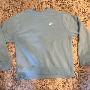 LIGHT BLUE NIKE HOODIE